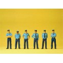 Figurines Policiers français en uniforme d'été 