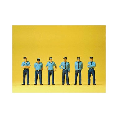 Figurines Policiers français en uniforme d'été 