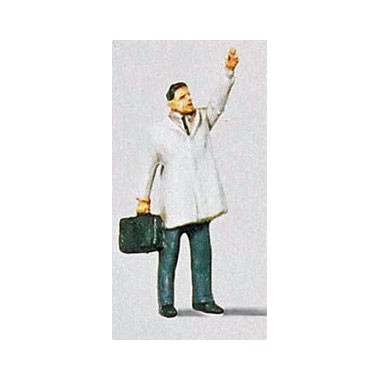 Figurine Passant appelant un taxi
