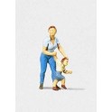 Figurines Maman et enfant