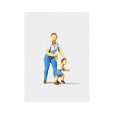 Figurines Maman et enfant