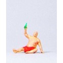 Figurine Buveur de vin