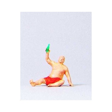Figurine Buveur de vin