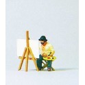 Figurine Peintre de paysage