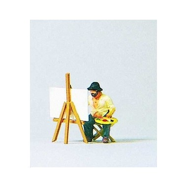 Figurine Peintre de paysage