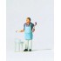 Figurine Homme au barbecue