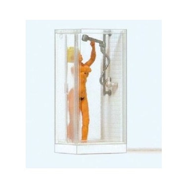 Figurine Femme sous la douche