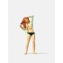 Figurine Femme se coiffant