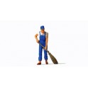 Figurine Balayeur de Rue