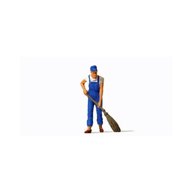 Figurine Balayeur de Rue