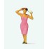 Figurine Femme se coiffant