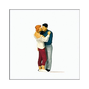 Figurines Couple s'embrassant