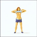 Figurine Femme se déshabillant