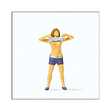 Figurine Femme se déshabillant