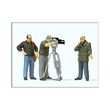 Figurines Equipe de télévision
