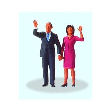 Figurines Président Obama et la First Lady