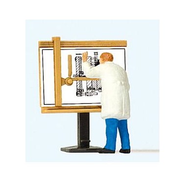 Figurine Dessinateur industriel