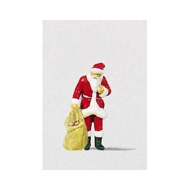 Figurine Père Noel avec cadeaux