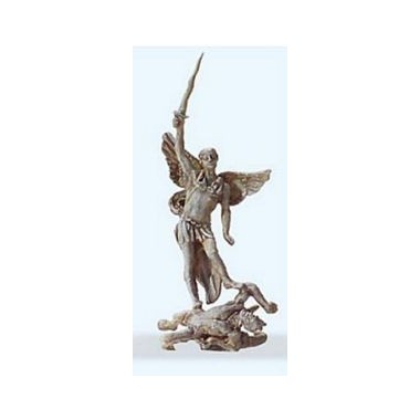Figurine Saint Michel terrassant le diable