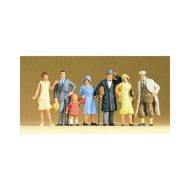 Figurines passants, annees 1920 - francis miniatures