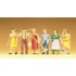 Figurines Paysans aux champs