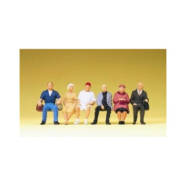 Figurines Personnes assises