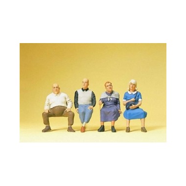 Figurines Personnes assises