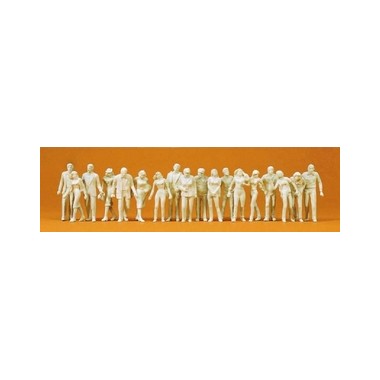 Figurines maquettes Voyageurs et passants