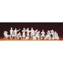 Figurines maquettes Pilotes et personnel au sol allemands 2ème GM