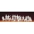 Figurines maquettes Pilotes et personnel au sol allemands 2ème GM