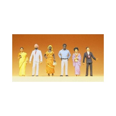 Figurines Visiteurs étrangers