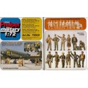 Figurines Pilotes et Personnel au sol US Air Force 1942-45