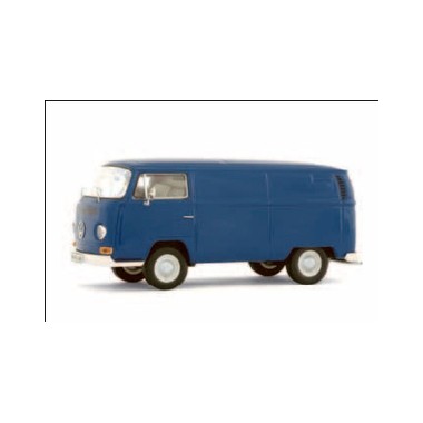 Miniature Volkswagen T2a Fourgon bleu foncé