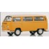 Miniature Volkswagen T2a Bus Orange/Creme