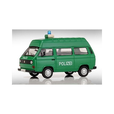 Miniature Volkswagen T3 Bus Polizei
