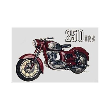 Miniature Puch SGS 250 rouge