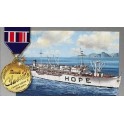Maquette USS Hope, navire hopital