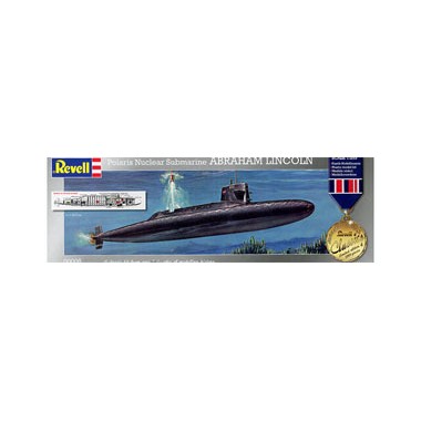 Maquette USS Abraham Lincoln, sous-marin Classe Polaris