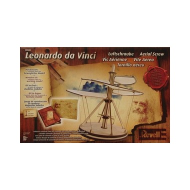 Maquette La vis aérienne, de Leonard de Vinci