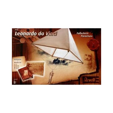 Maquette Parachute, de Leonard de Vinci