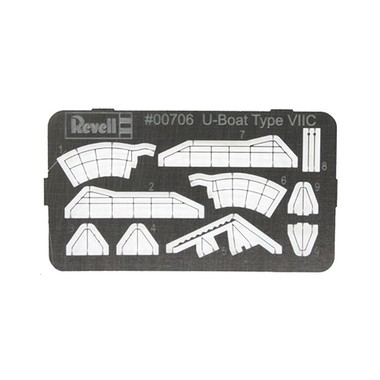 Kit photodecoupe pour sous-marin Type VII Revell 05093