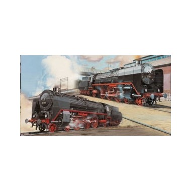 Maquette Locomotives vapeur BR01 et BR02