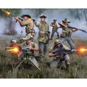 Figurines maquettes Infanterie Australienne, 2ème GM