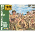 Figurines maquettes U.S. Marines, 2ème GM