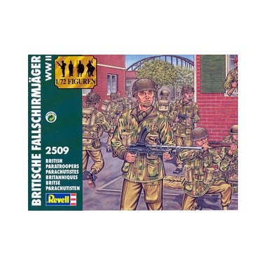 Figurines maquettes Parachutistes britanniques, 2ème GM