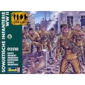 Figurines maquettes Infanterie soviétique, 2ème GM