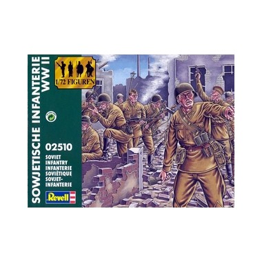 Figurines maquettes Infanterie soviétique, 2ème GM