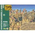 Figurines maquettes Infanterie écossaise 8ème Armée britannique, 2ème GM