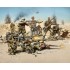 Figurines maquettes Infanterie allemande Afrika Korps, 2ème GM