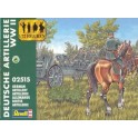 Figurines maquettes Artillerie hypomobile allemande, 2ème GM